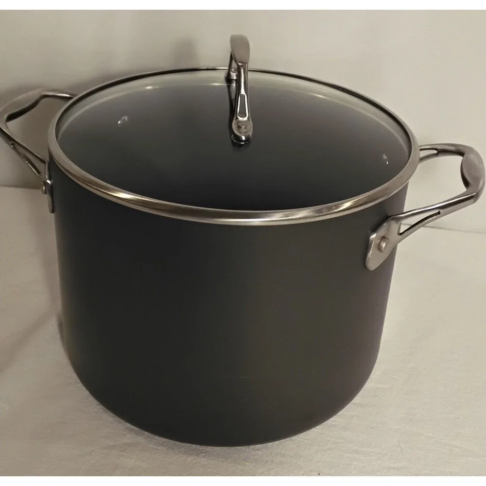 Tramontina 8-quart (7.6 L) Professional-Quality, Hard-Anodized Nonstick Stockpot